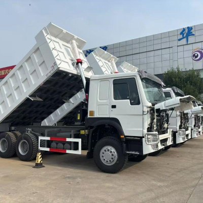 HOWO 371 White 6×4 Dump Truck