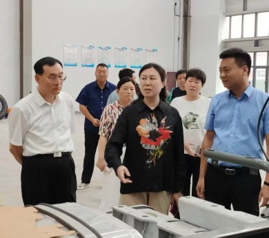 Wang Hong, Director of the Department of Commerce of Shandong Province, visited the company to conduct research and provide guidance