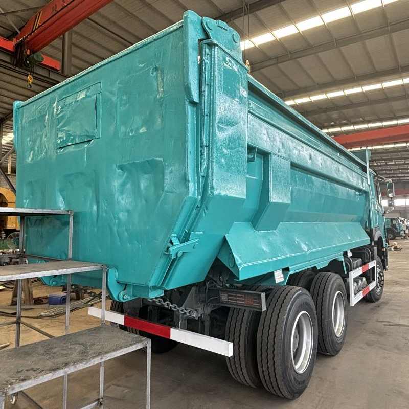 HOWO 371 Blue Dump Truck HOWO 371 Blue Dump Truck