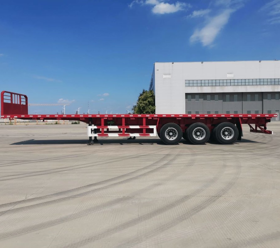 Three Axle Flatbed Semi-Trailer Three Axle Flatbed Semi-Trailer