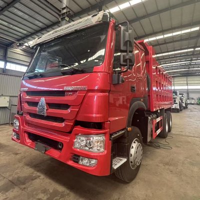 HOWO 371 6X4 Dump Truck Red