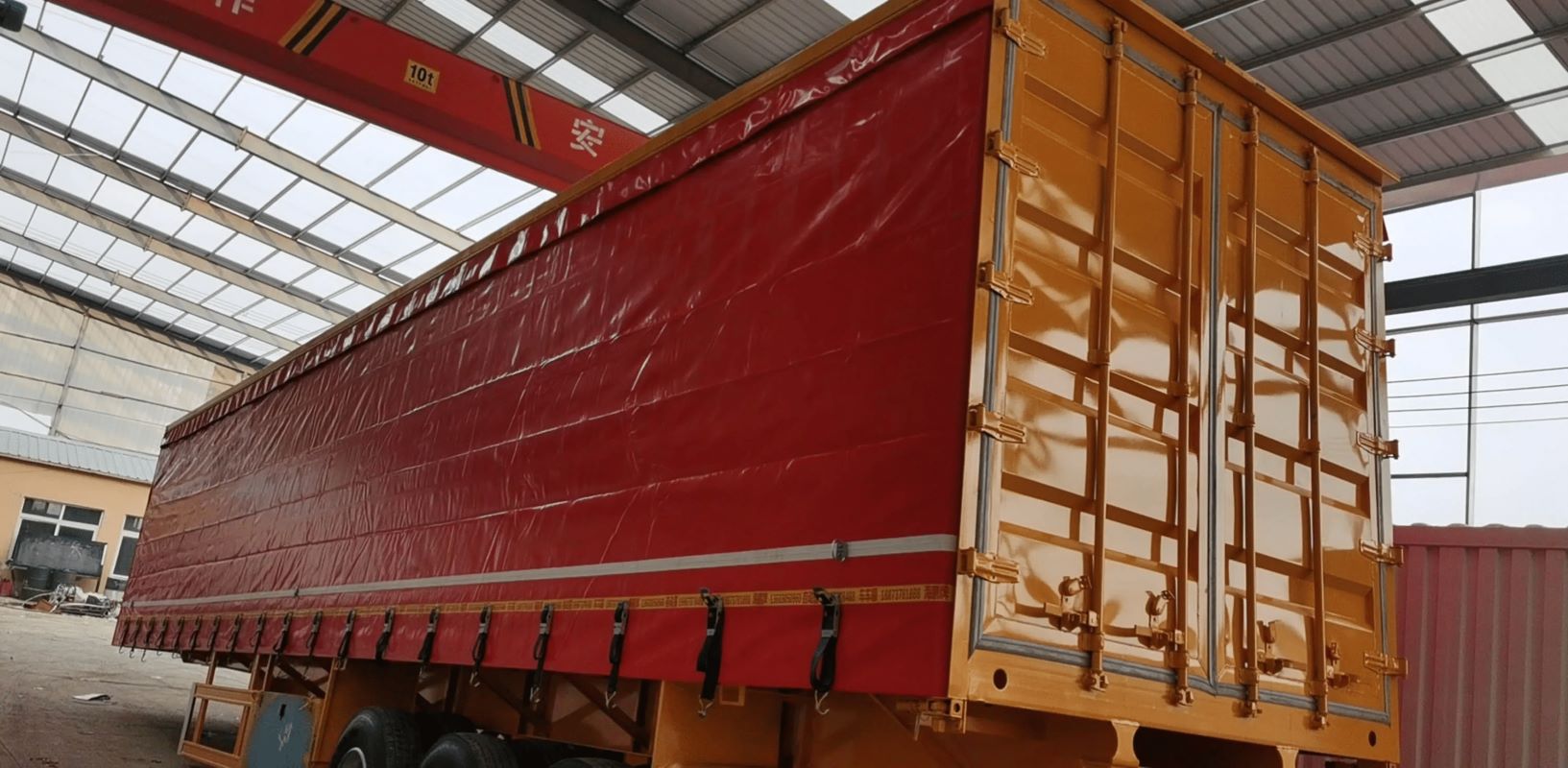 Straight Beam Curtain Side Trailer