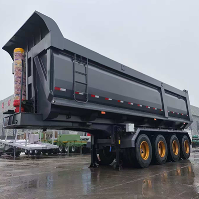 80 Tons Lowbed Truck Trailer
