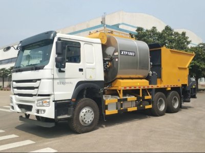 Asphalt Synchronous Chip Sealer Truck