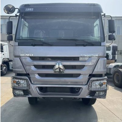 HOWO 6 × 4 Caminhão de despejo cinza