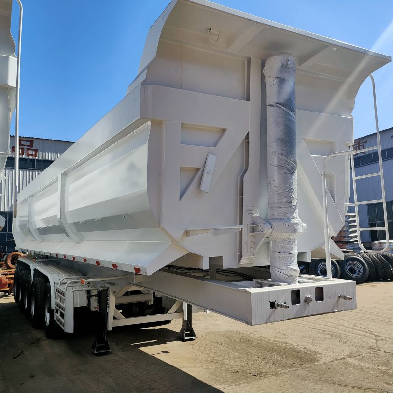 4-Axle U-Shaped Dump Truck