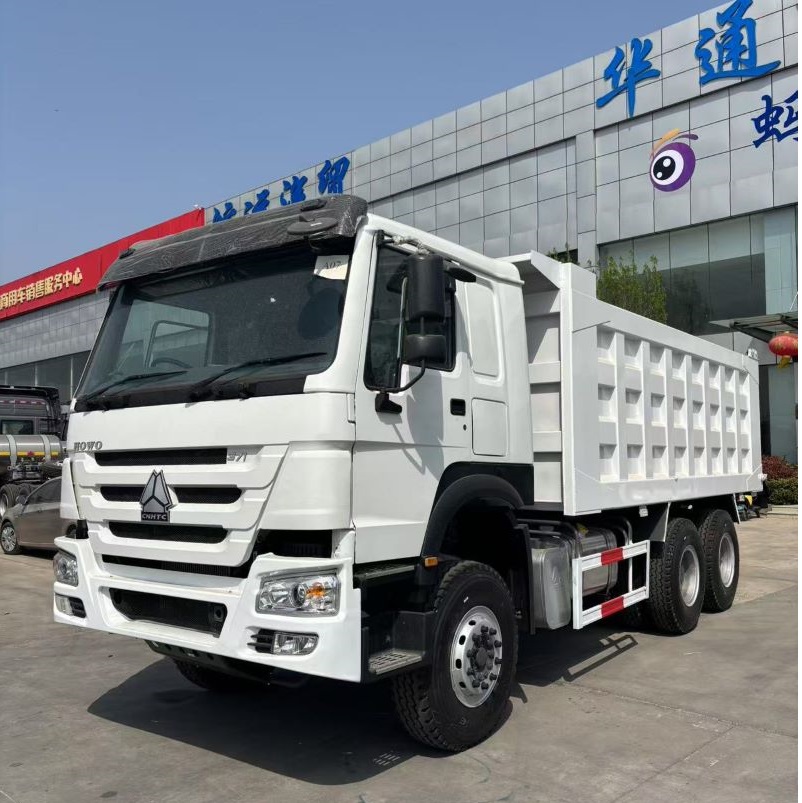 HOWO 371 Trak Dump 6×4 Putih