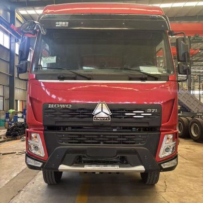 HOWO 8×4 Red Box Truck