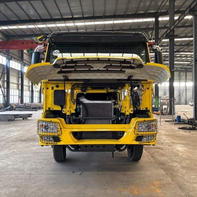 HOWO 371 Yellow Dump Truck