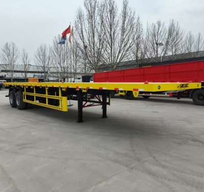 13 Meter Two Axle Flatbed Semi-Trailer
