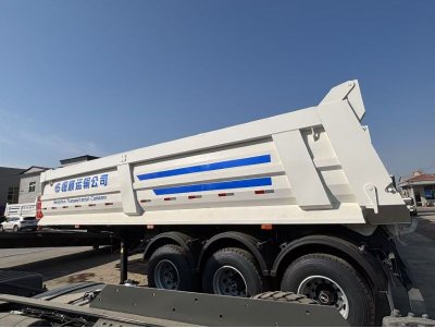 U-Type Three-Axle Rear Dump Semi-Trailer