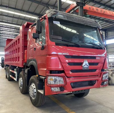 HOWO 400 8X4 Square Box Red